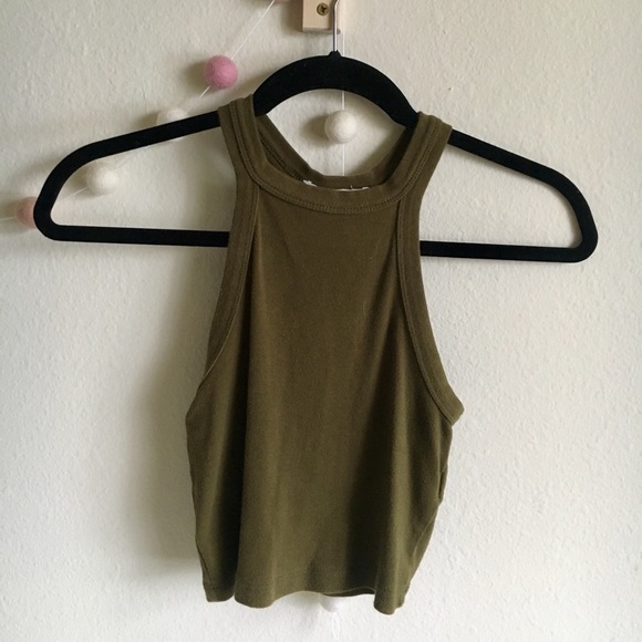 Cropped Halter Top - Picture 1 of 3